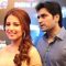 Humayun Saeed with Ushna Shah